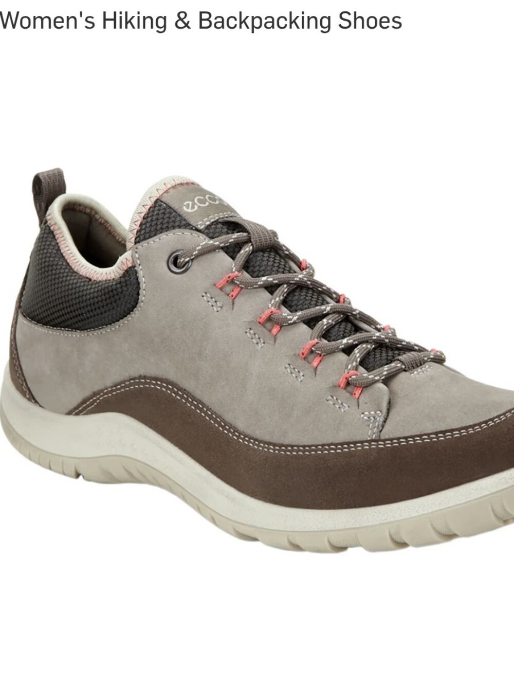Ecco Aspina Hiking Shoe, Yak Leather, Foam Injected Midsole, Euro Size 40, US 9